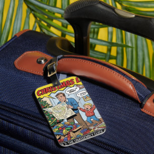 christmas 2 luggage tag
