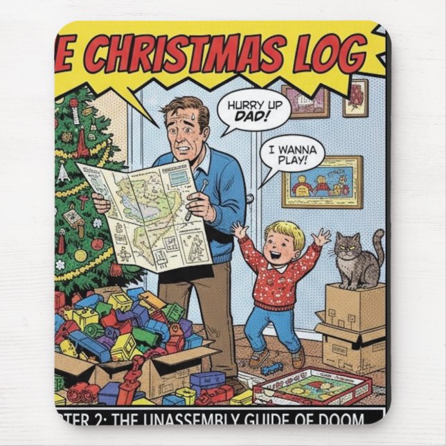 christmas 2 mouse pad (Front)