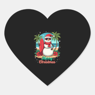 christmas (3) heart sticker
