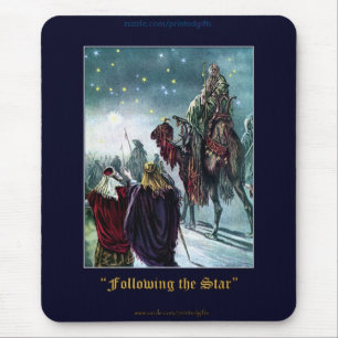 Christmas 3 Wise Men Nativity Scene Mouse Pad