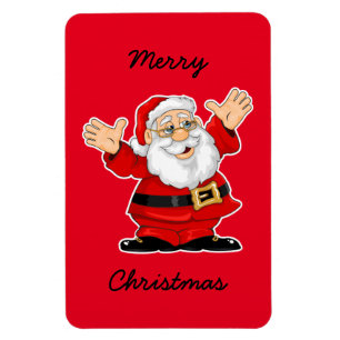 Christmas  4"x6" Photo Magnet/Santa Magnet