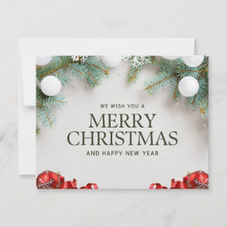 Christmas 5 holiday card