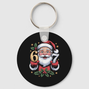 Christmas 67 Funny Xmas Six Seven Ugly Sweater 6-7 Key Ring