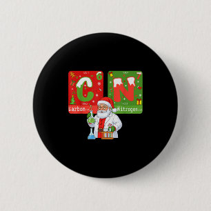Christmas 67 Meme Science Chemistry Humor Periodic 6 Cm Round Badge