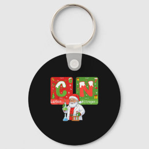 Christmas 67 Meme Science Chemistry Humor Periodic Key Ring