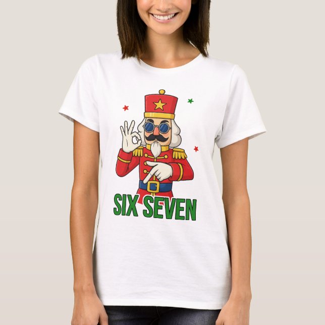 Christmas 67 Tee Funny Holiday Numbers Meme (Front)