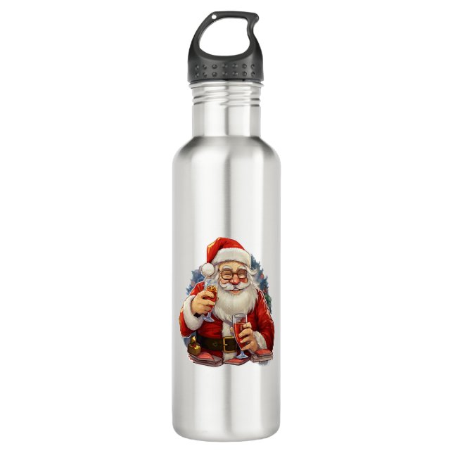 Christmas 710 Ml Water Bottle (Front)