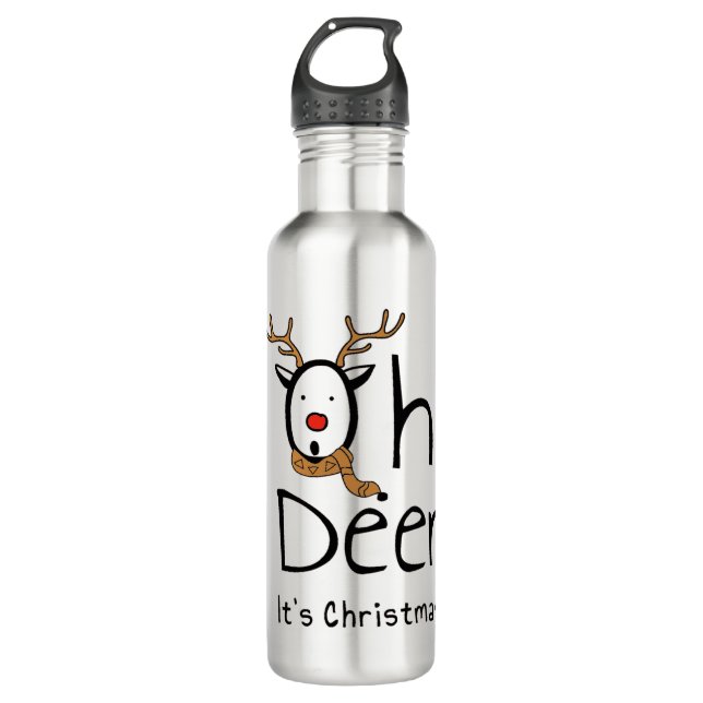 Christmas 710 Ml Water Bottle (Front)