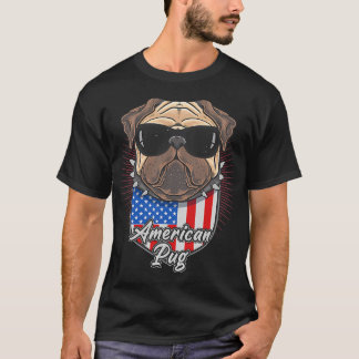Christmas A Pilbull Wearing Glasses T-Shirt