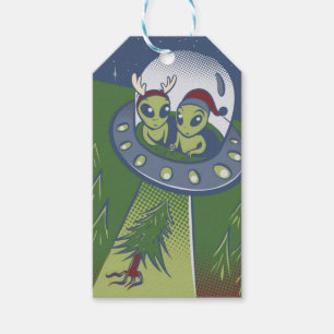 Christmas abduction gift tags