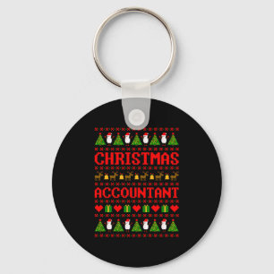 Christmas Accountant Key Ring