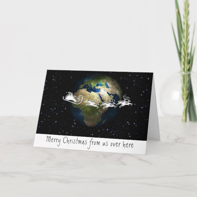 Christmas Across the Miles Card (Front)