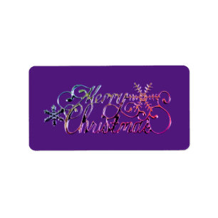 Christmas Address labels SEASONAL