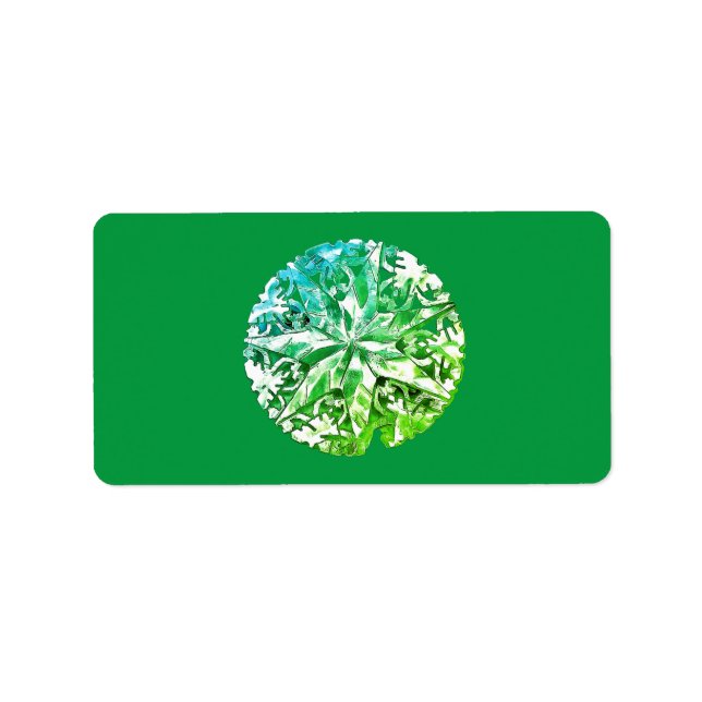 CHRISTMAS ADDRESS LABELS SEASONAL GREETINGS (Front)