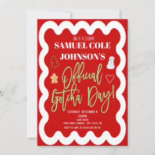 Christmas Adoption Celebration Invitation