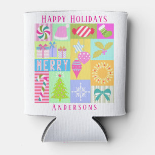 Christmas Advent Calendar Can Cooler