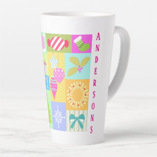 Christmas Advent Calendar  Latte Mug