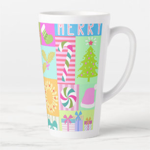 Christmas Advent Calendar  Latte Mug