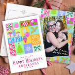 Christmas Advent Calendar Photo Greeting Cards<br><div class="desc">Christmas Advent Calendar Inspired Design.</div>