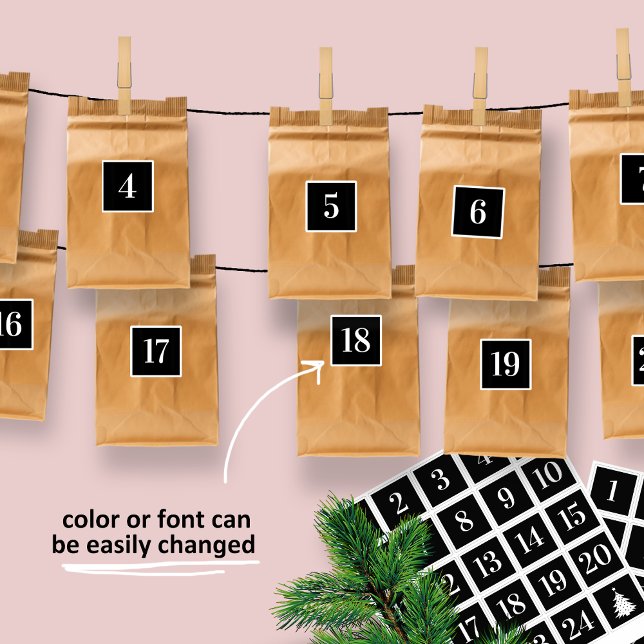 Christmas Advent Calendar Stickers (Creator Uploaded)