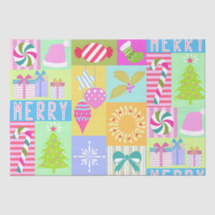 Christmas Advent Calendar Tissue Paper