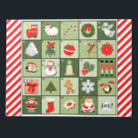 Christmas Advent Calendars Notepad<br><div class="desc">Notepad of festive Christmas Countdown Advent calendars for all the holiday-loving people in your life. Add text to easily personalise.</div>