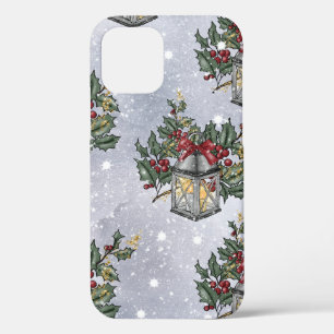 Christmas Advent Lantern Pattern iPhone 12 Case