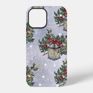 Christmas Advent Lantern Pattern iPhone 12 Case