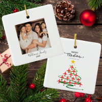 Christmas Aeroplane Tree & Photo Simple Aviation