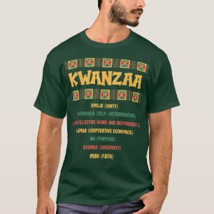 Christmas African American Kwanzaa T-Shirt