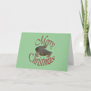 Christmas Alligator Greeting Card