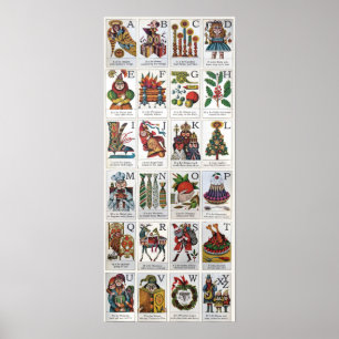 Christmas Alphabet Poster