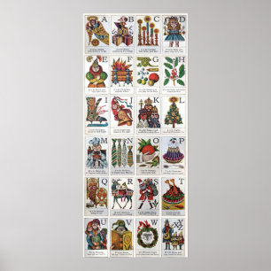 Christmas Alphabet Poster