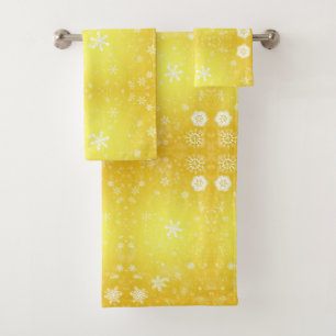 Christmas and New Year Bath Towel Set