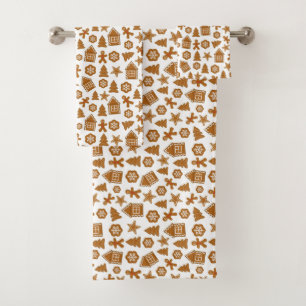 Christmas and New Year Bath Towel Set
