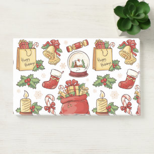 Christmas and New Year Post-it Notes