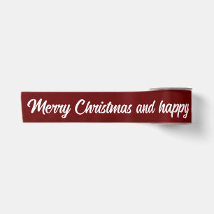 Christmas and New Year ribbon Satin Ribbon