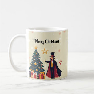 Christmas and The Magician Coffee Mug