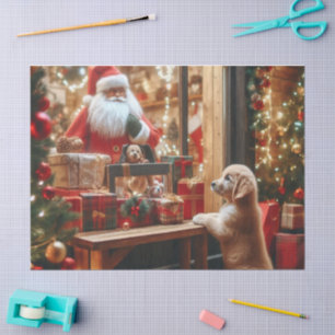 Christmas and Wishes Tissue Paper