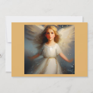 Christmas Angel 2 Holiday Card