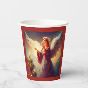 Christmas Angel 3 Paper Cups