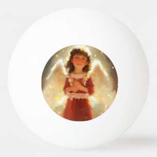 Christmas Angel (4) Ping Pong Ball