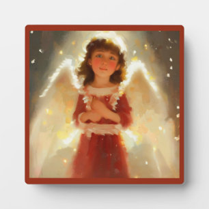 Christmas Angel 4 Plaque