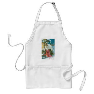 Christmas Angel at the Window Standard Apron