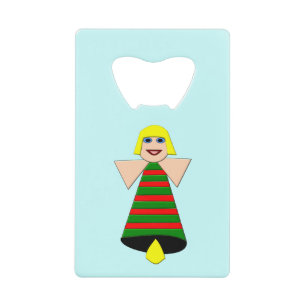 Christmas Angel Bell Bottle Opener