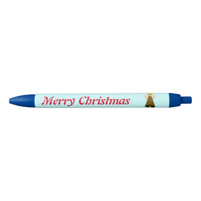 Christmas Angel Bell Custom Pen (Front)