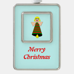 Christmas Angel Bell Customisable Ornament
