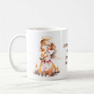 Christmas Angel Blessing Coffee Mug