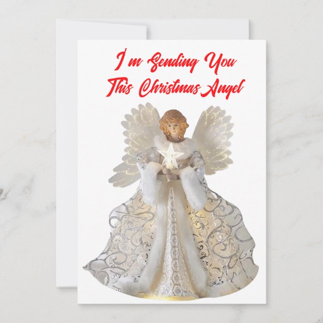 Christmas Angel Card (Front)