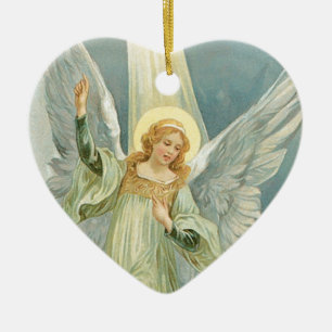 Christmas Angel Ceramic Tree Decoration